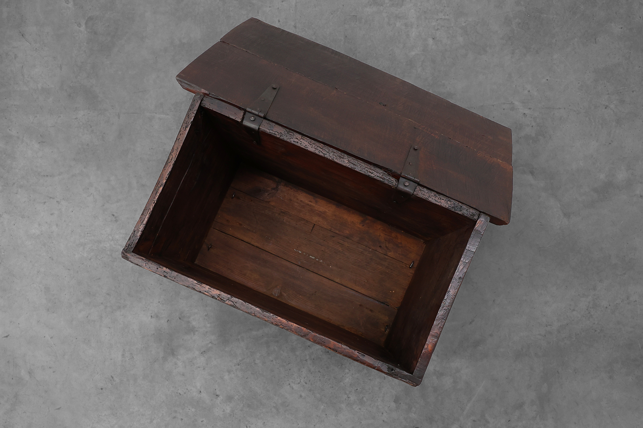 16th Century Gothic Carved Oak Chest, Francethumbnail